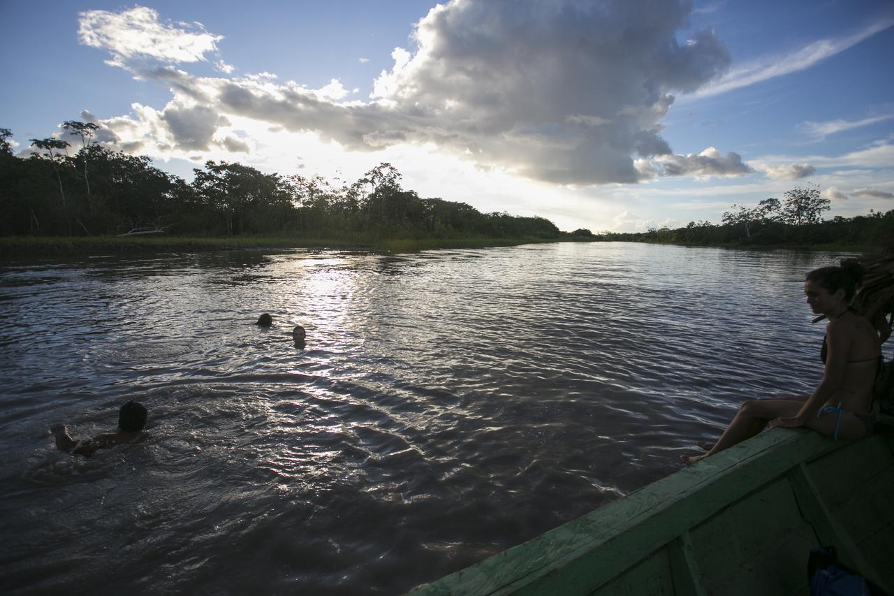 Amak Iquitos Ecolodge Санта-Клара Экстерьер фото