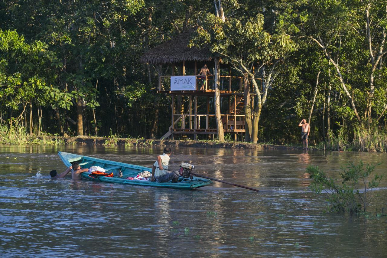 Amak Iquitos Ecolodge Санта-Клара Экстерьер фото