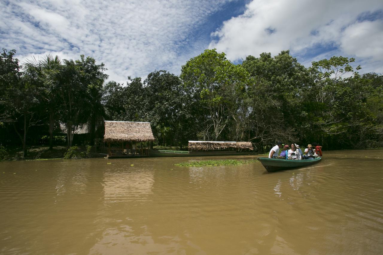 Amak Iquitos Ecolodge Санта-Клара Экстерьер фото