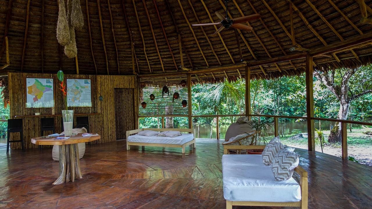 Amak Iquitos Ecolodge Санта-Клара Экстерьер фото